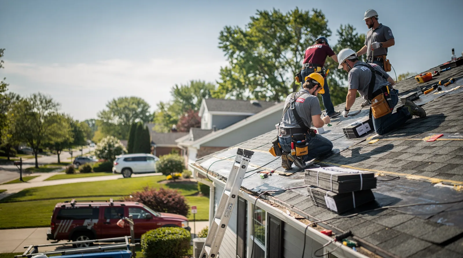 Roof Repair in Alton, IL around you